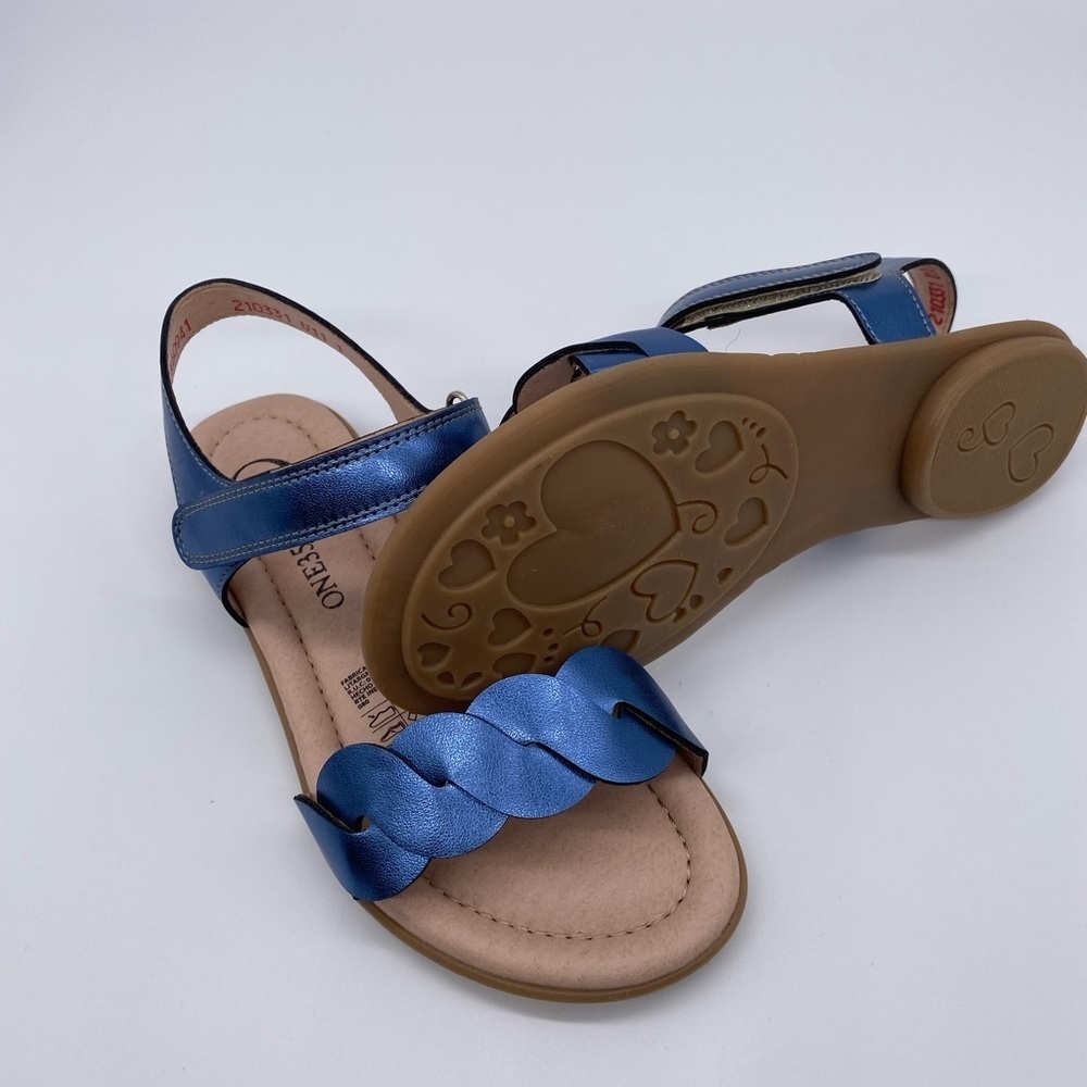 One35 Ankle Strap Blue Sandals - Picture 5 of 6